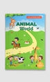 Stickers Animales Zoológico,AMARILLO